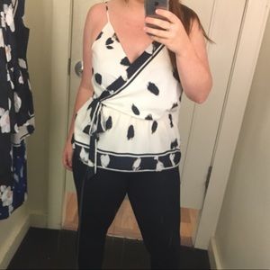 Printed Summer Tank Blouse